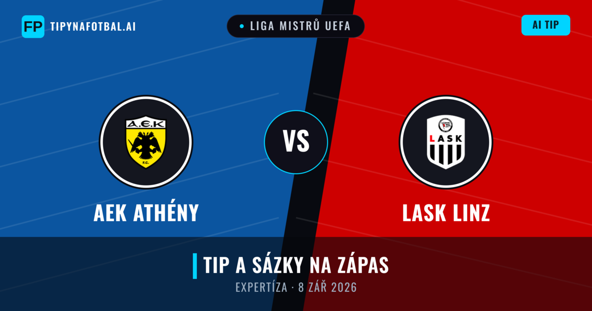 AEK Athény vs LASK Linz — předpověď a náhled zápasu