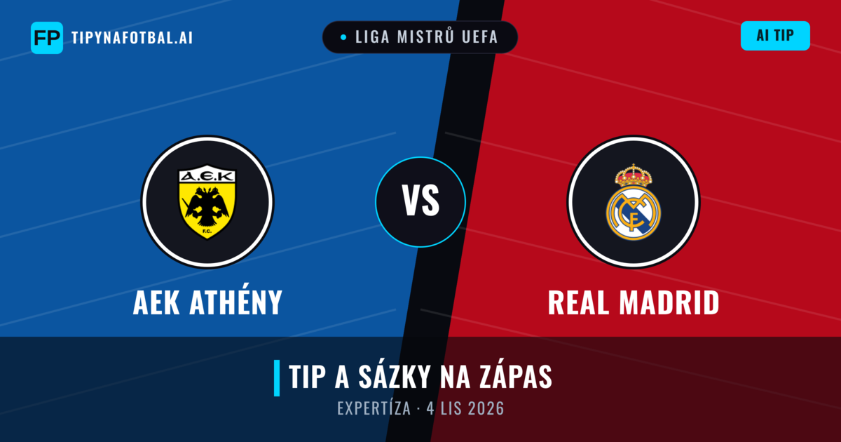 AEK Athény vs Real Madrid — předpověď a náhled zápasu
