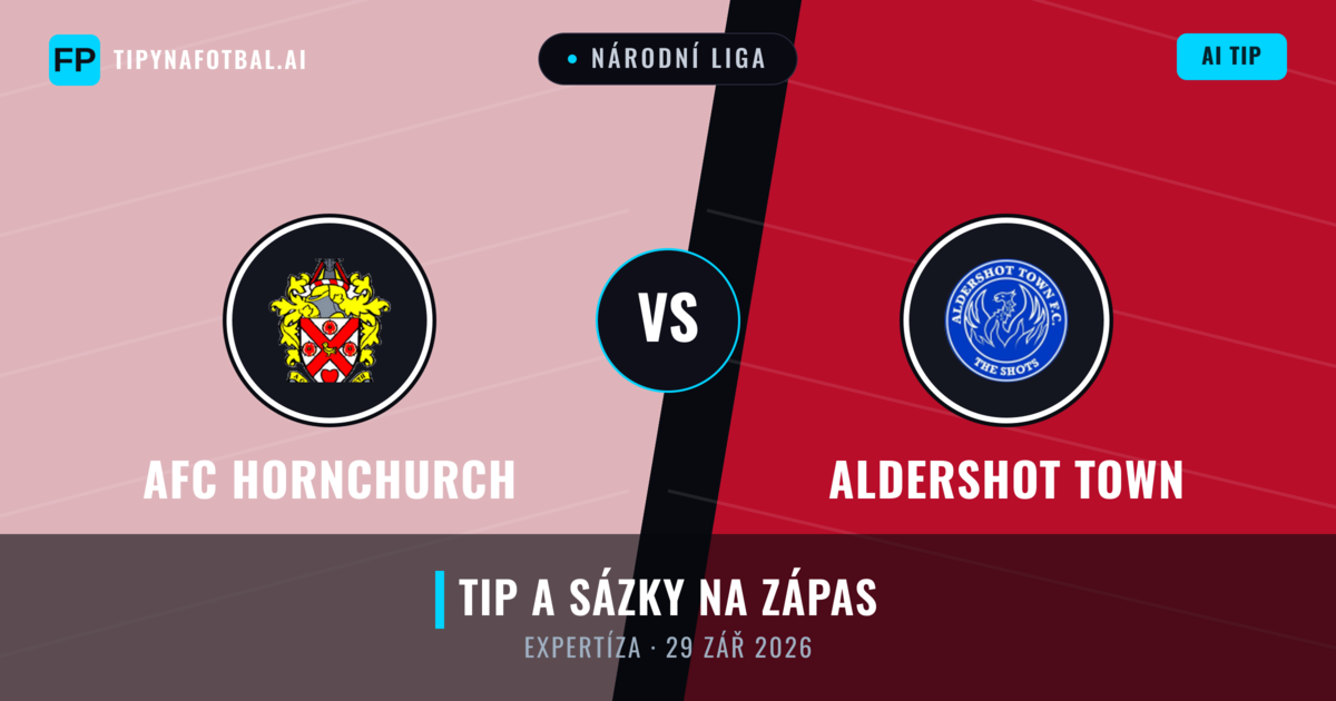 AFC Hornchurch vs Aldershot Town — předpověď a náhled zápasu