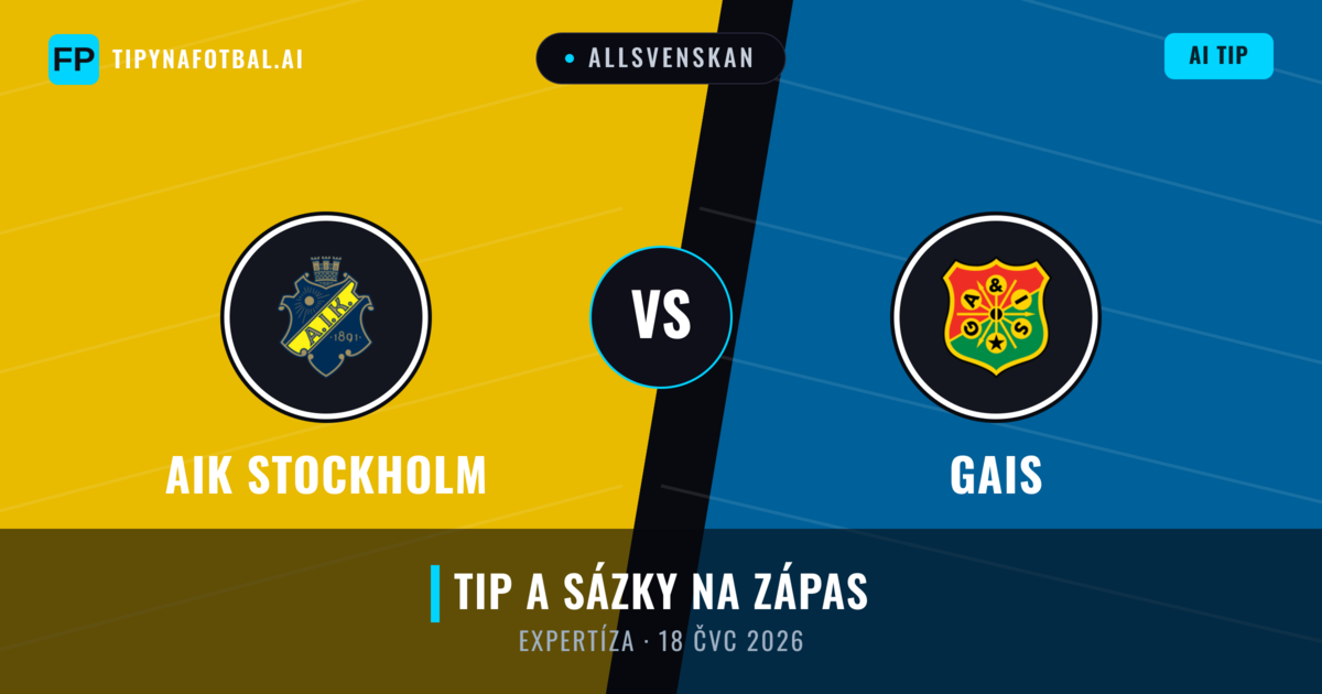 AIK Stockholm vs Gais — předpověď a náhled zápasu