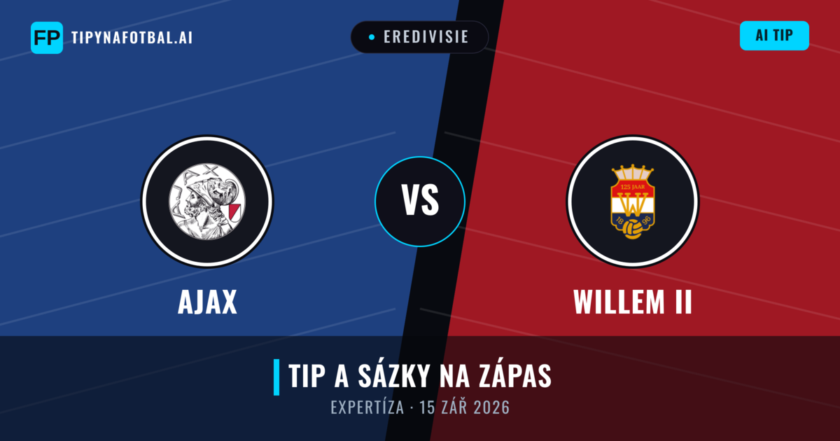 Ajax vs Willem II — předpověď a náhled zápasu