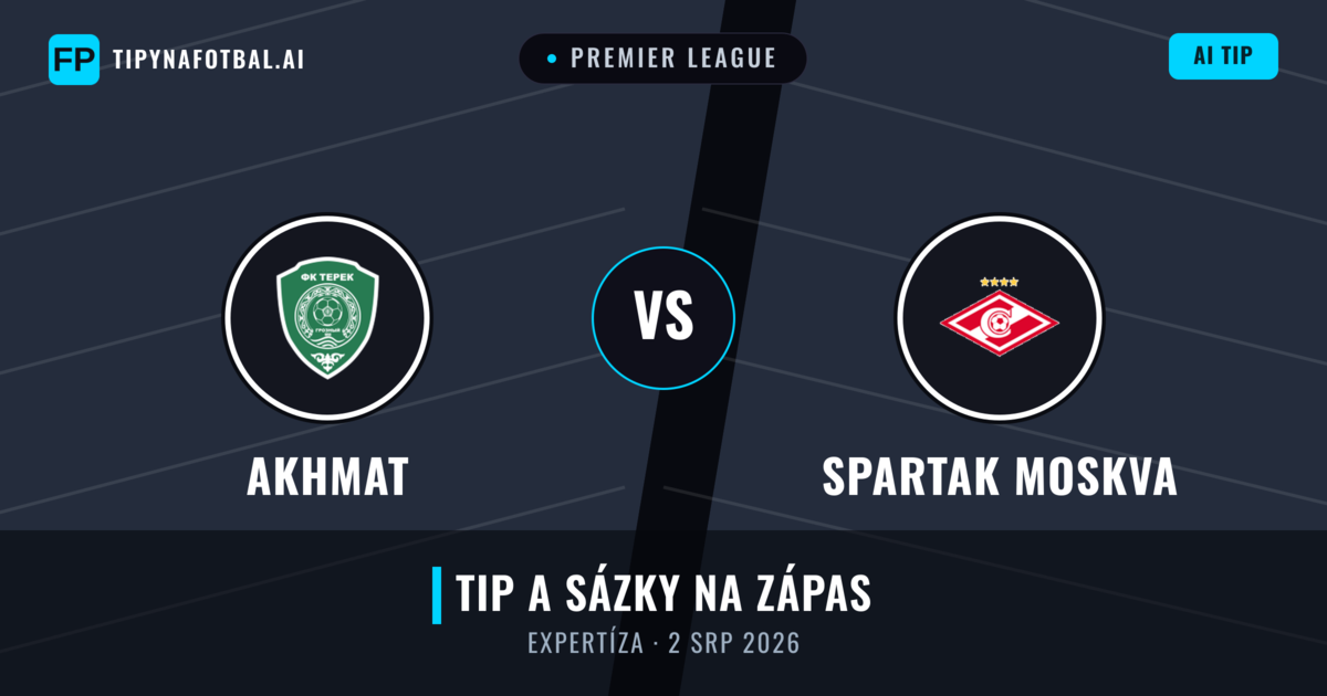 Akhmat vs Spartak Moskva — předpověď a náhled zápasu