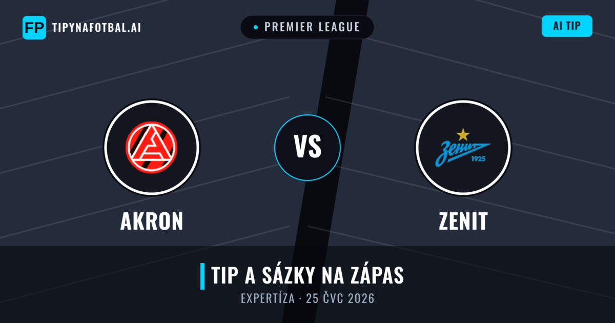 Akron vs Zenit — předpověď a náhled zápasu