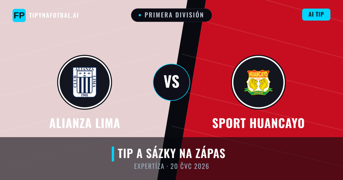 Alianza Lima vs Sport Huancayo — předpověď a náhled zápasu