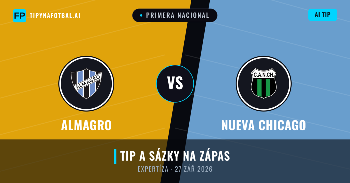 Almagro vs Nueva Chicago — předpověď a náhled zápasu