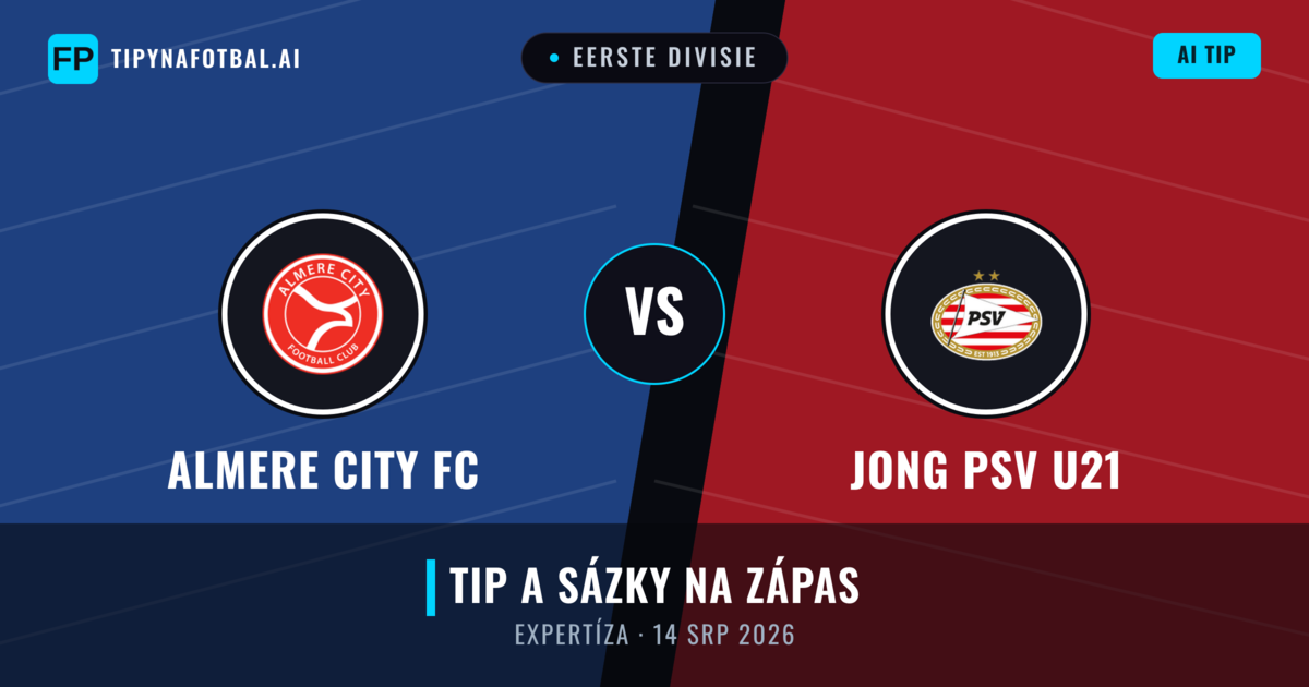 Almere City FC vs Jong PSV U21 — předpověď a náhled zápasu