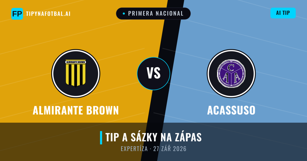 Almirante Brown vs Acassuso — předpověď a náhled zápasu