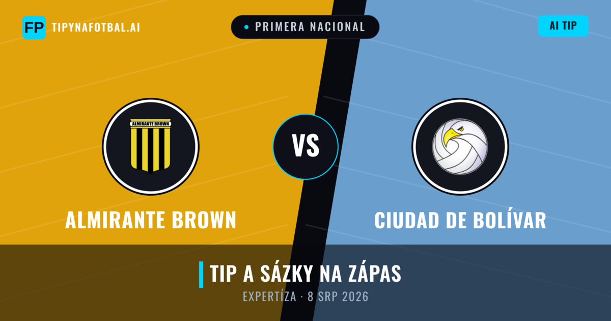 Almirante Brown vs Ciudad de Bolívar — předpověď a náhled zápasu