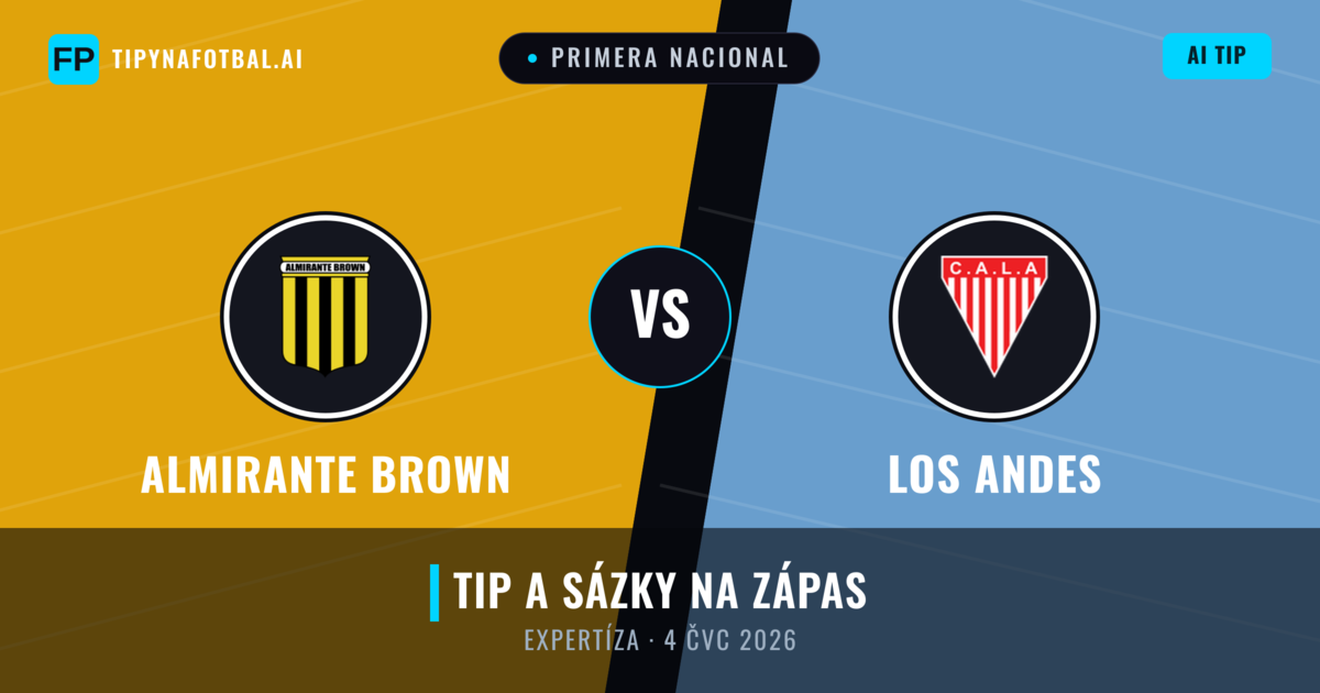 Almirante Brown vs Los Andes — předpověď a náhled zápasu