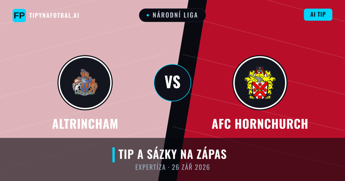 Altrincham vs AFC Hornchurch — předpověď a náhled zápasu
