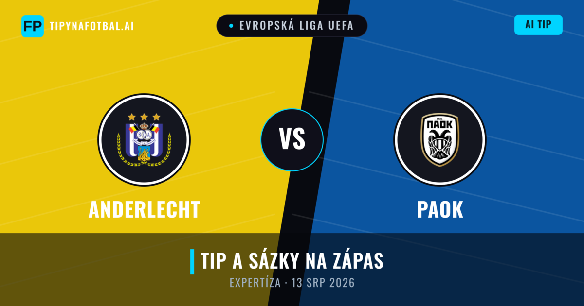 Anderlecht vs PAOK — předpověď a náhled zápasu