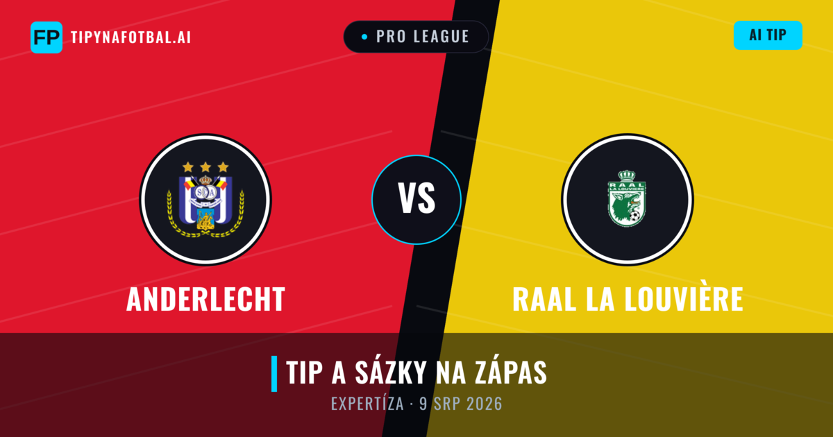 Anderlecht vs RAAL La Louvière — předpověď a náhled zápasu