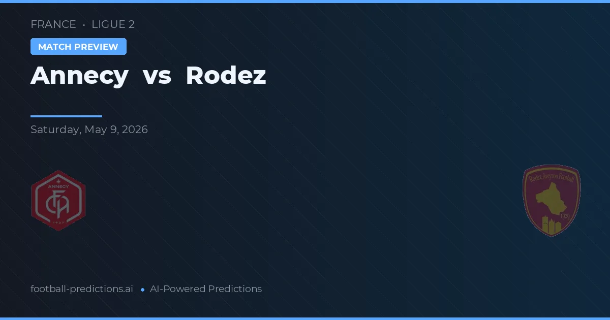 Annecy vs Rodez — předpověď a náhled zápasu
