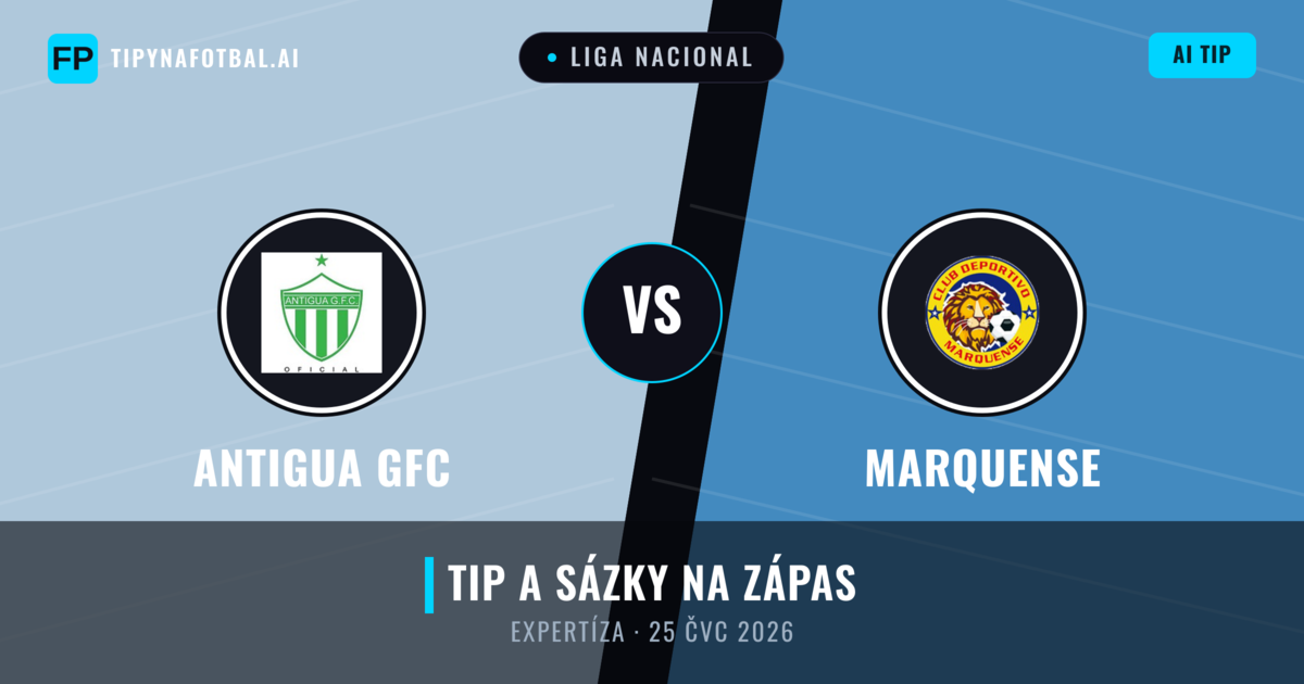 Antigua GFC vs Marquense — předpověď a náhled zápasu