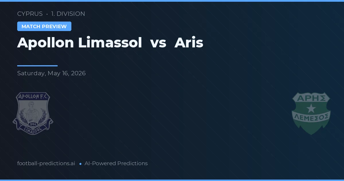 Apollon Limassol vs Aris Limassol — předpověď a náhled zápasu