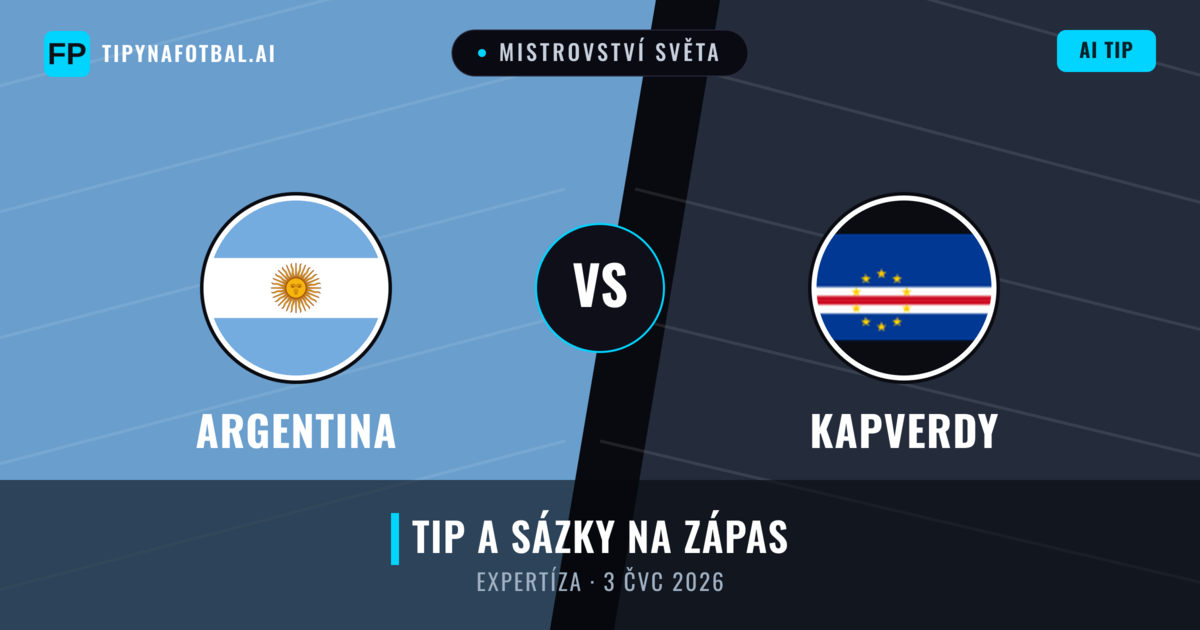 Argentina vs Kapverdy — předpověď a náhled zápasu