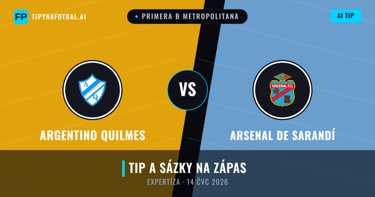 Argentino Quilmes vs Arsenal de Sarandí — předpověď a náhled zápasu