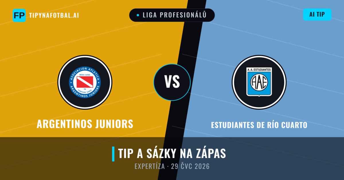 Argentinos Juniors vs Estudiantes de Río Cuarto — předpověď a náhled zápasu