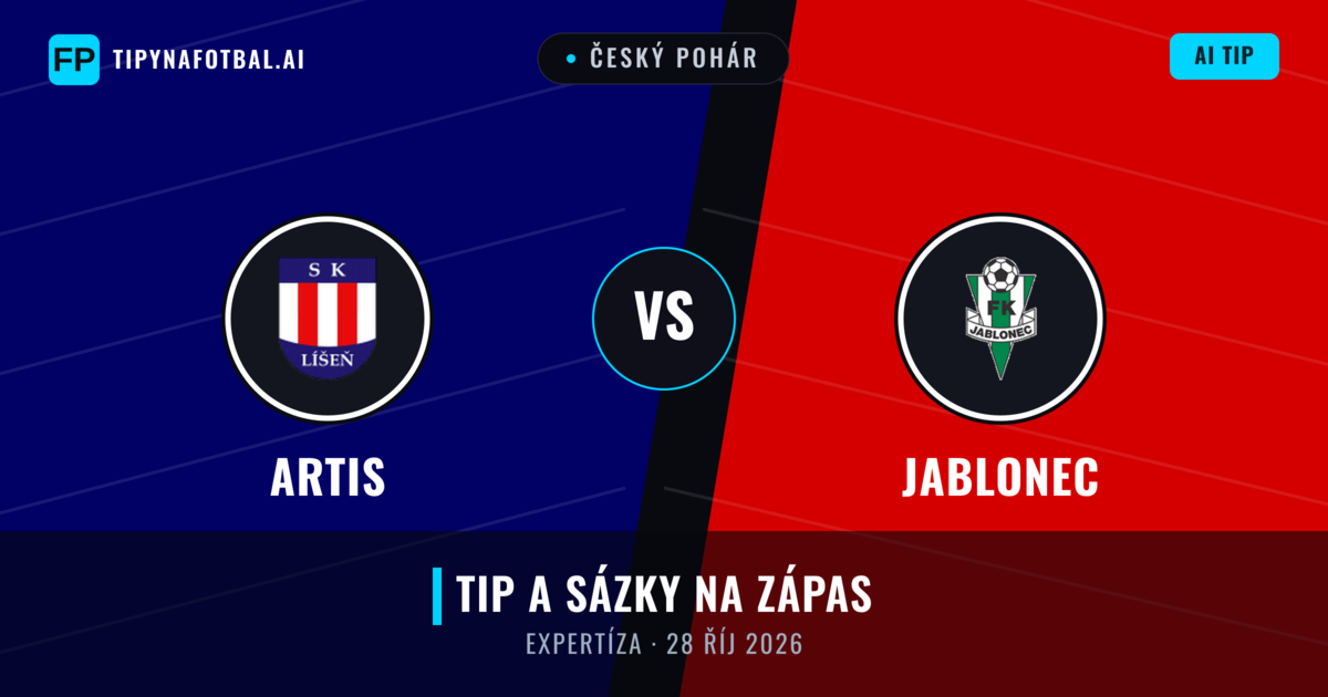 Artis vs Jablonec — předpověď a náhled zápasu