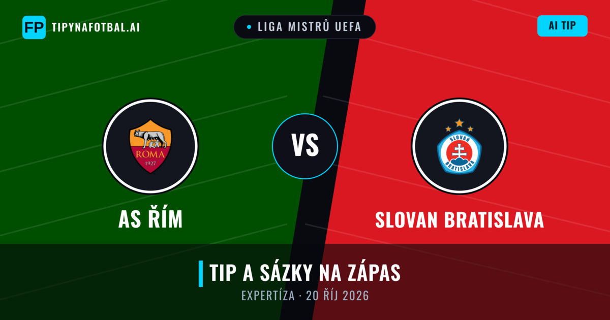 AS Řím vs Slovan Bratislava — předpověď a náhled zápasu