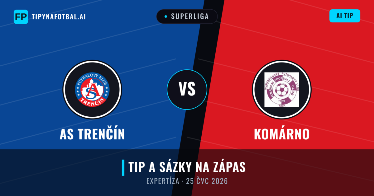 AS Trenčín vs Komárno — předpověď a náhled zápasu
