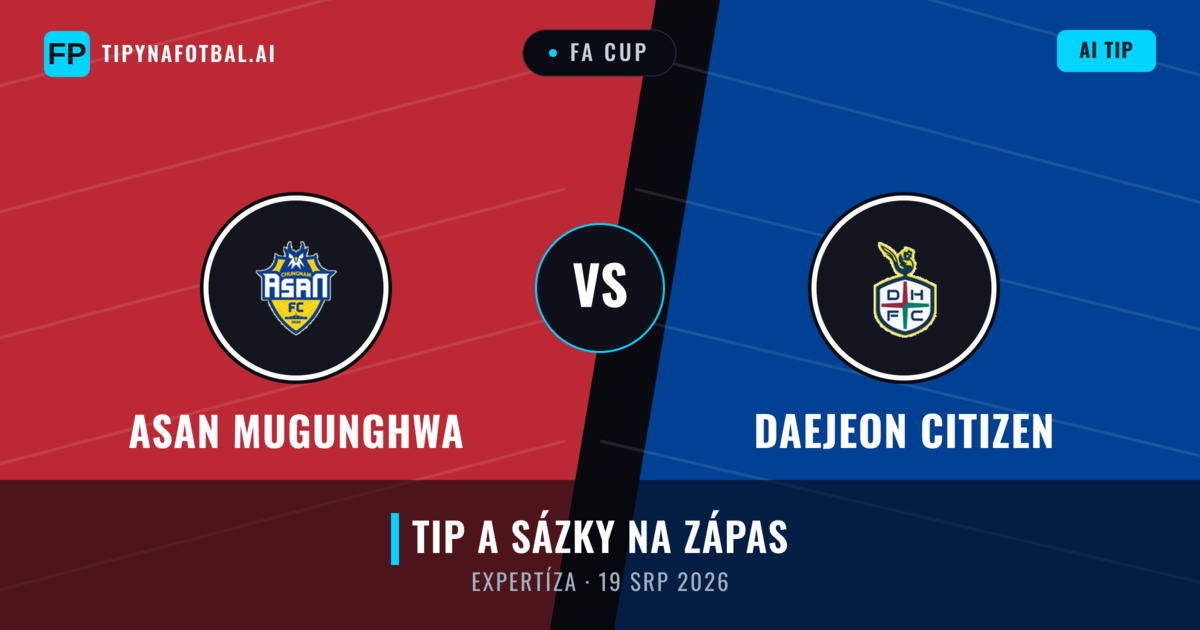 Asan Mugunghwa vs Daejeon Citizen — předpověď a náhled zápasu