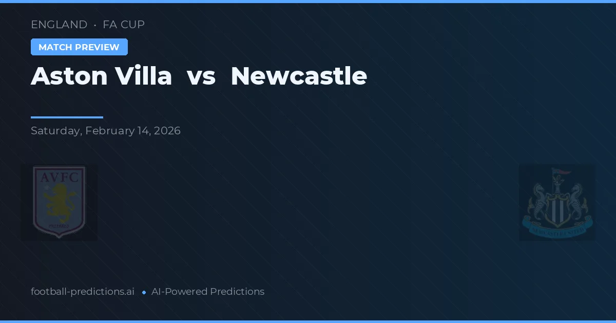Aston Villa vs Newcastle — předpověď a náhled zápasu