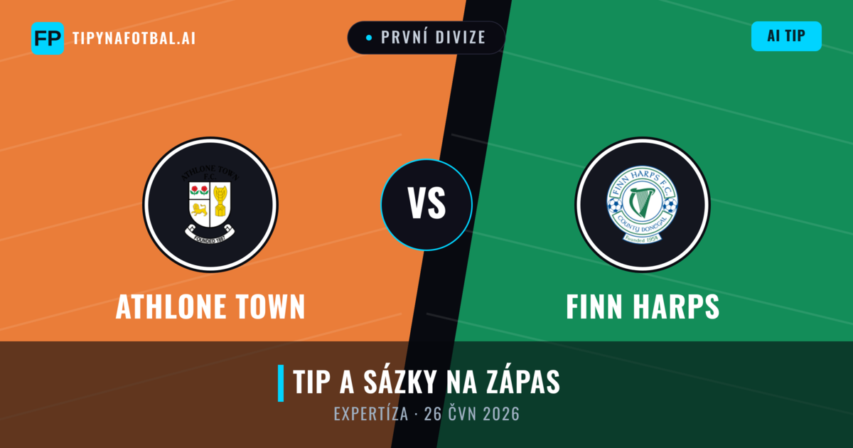 Athlone Town vs Finn Harps — předpověď a náhled zápasu