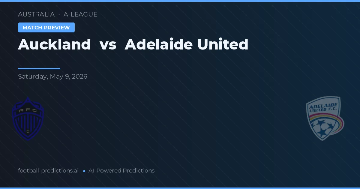 Auckland vs Adelaide United — předpověď a náhled zápasu