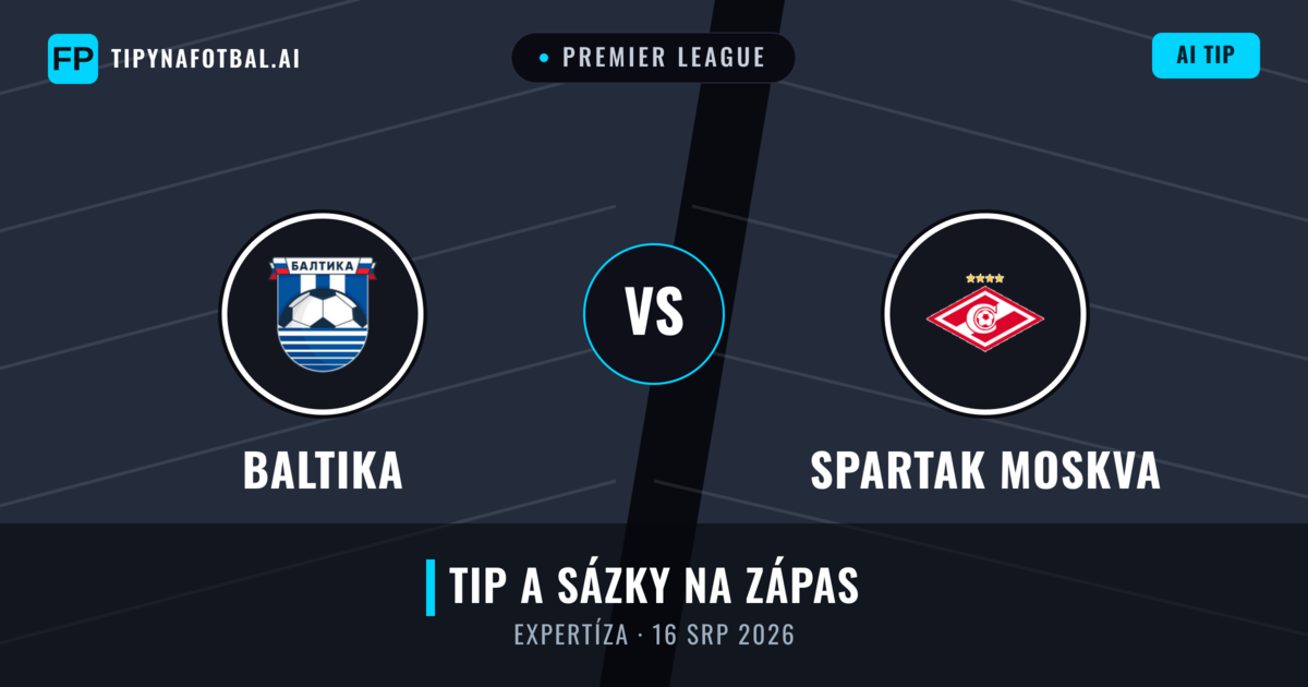 Baltika vs Spartak Moskva — předpověď a náhled zápasu