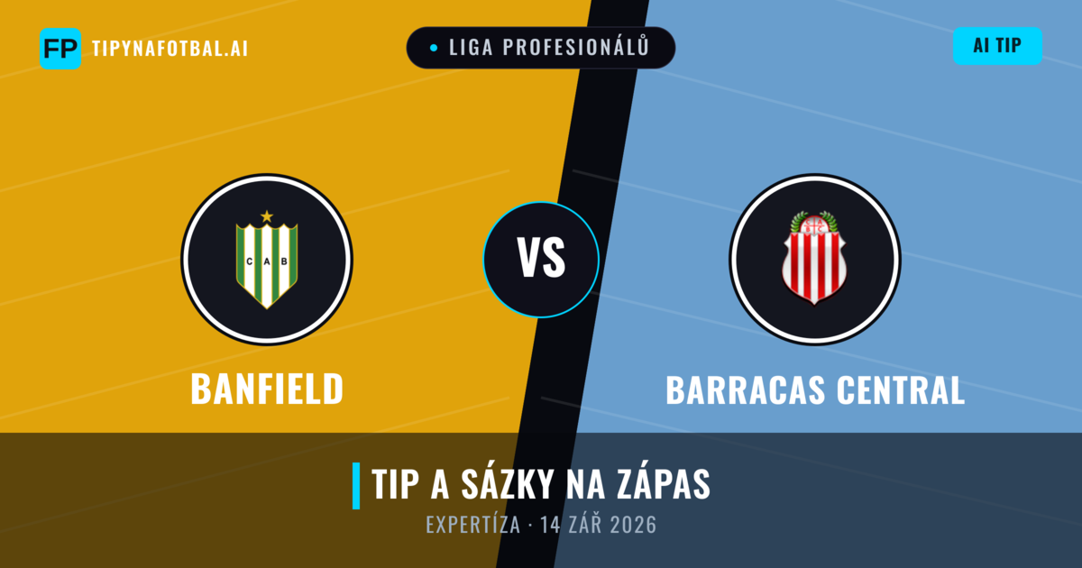 Banfield vs Barracas Central — předpověď a náhled zápasu