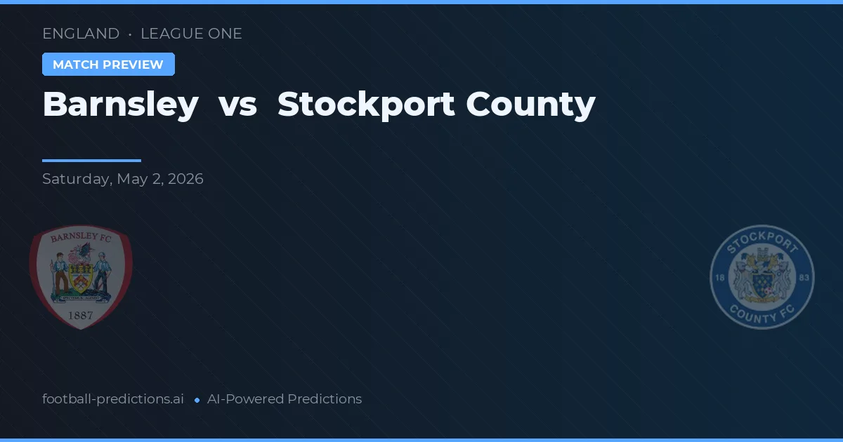 Barnsley vs Stockport County preview