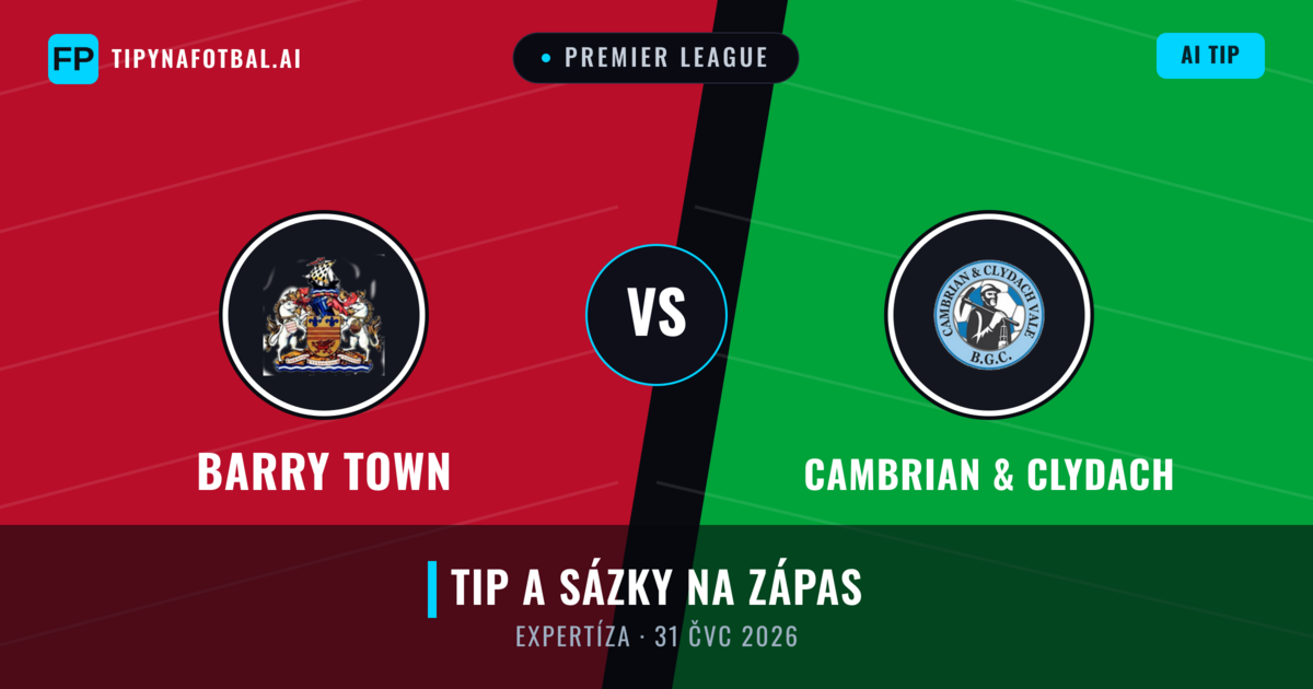 Barry Town vs Cambrian & Clydach — předpověď a náhled zápasu