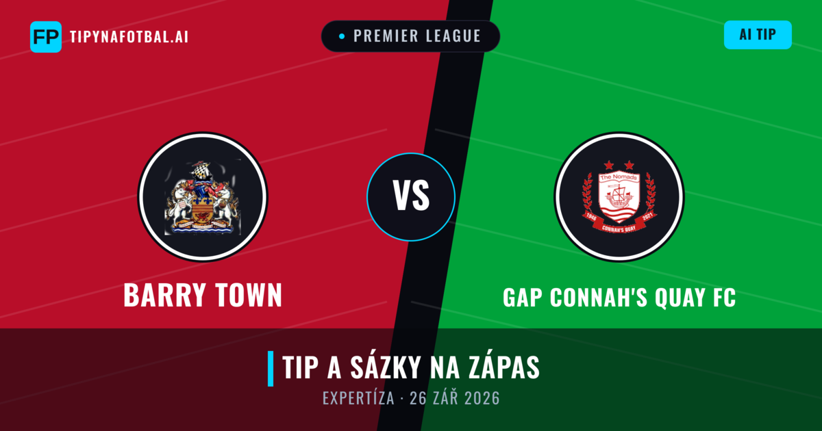 Barry Town vs GAP Connah's Quay FC — předpověď a náhled zápasu