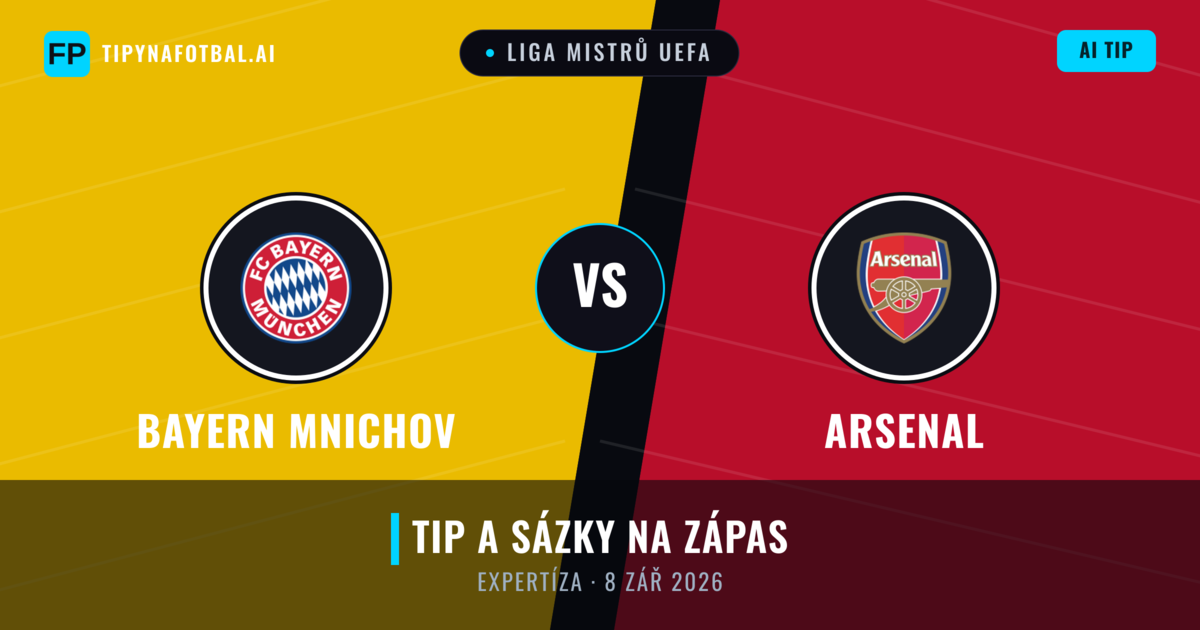 Bayern Mnichov vs Arsenal — předpověď a náhled zápasu