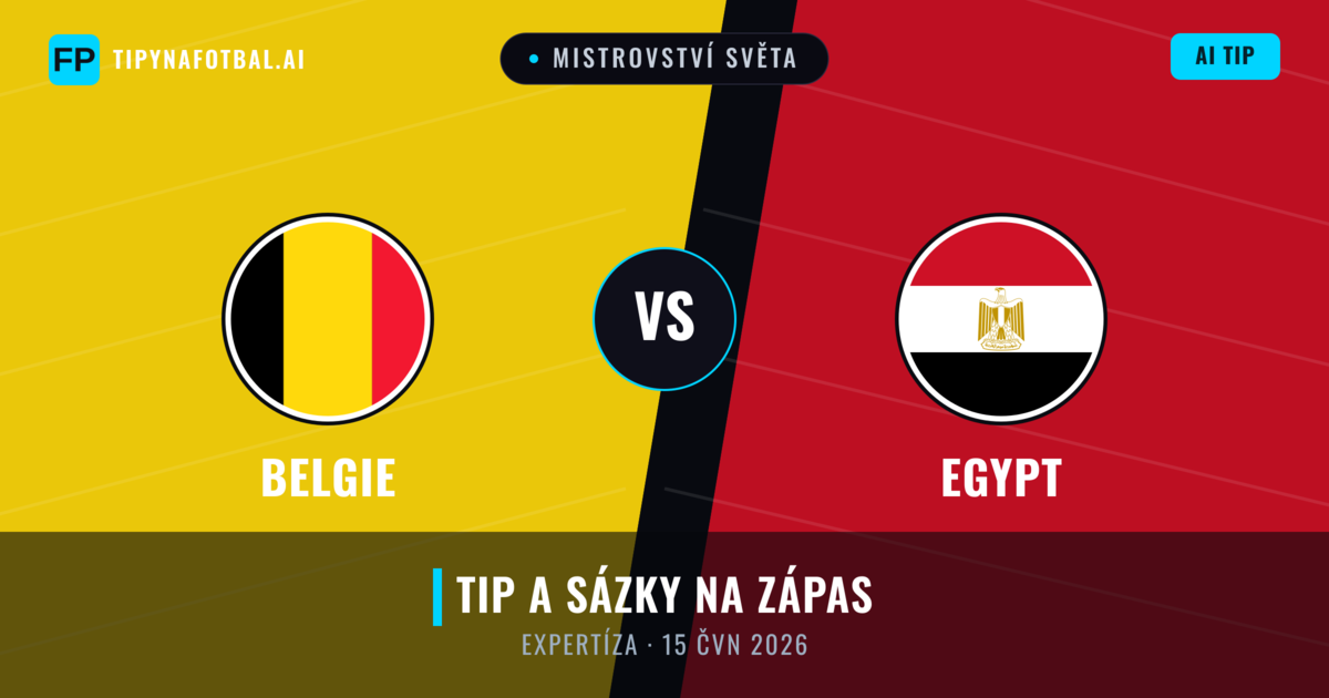 Belgie vs Egypt — předpověď a náhled zápasu