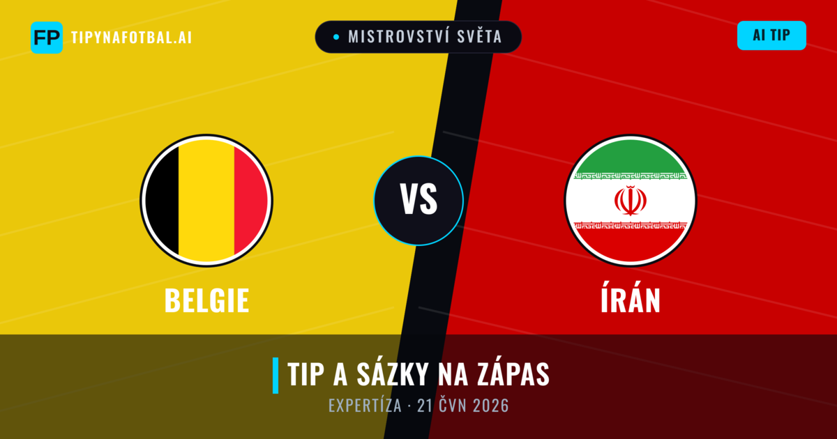 Belgie vs Írán — předpověď a náhled zápasu