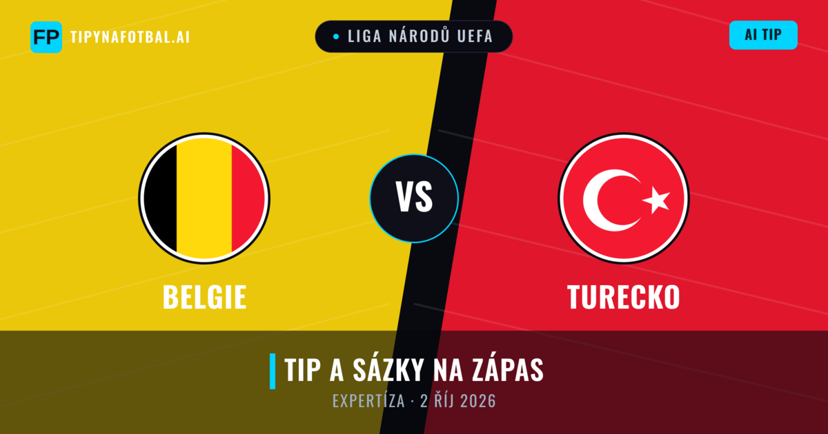 Belgie vs Turecko — předpověď a náhled zápasu