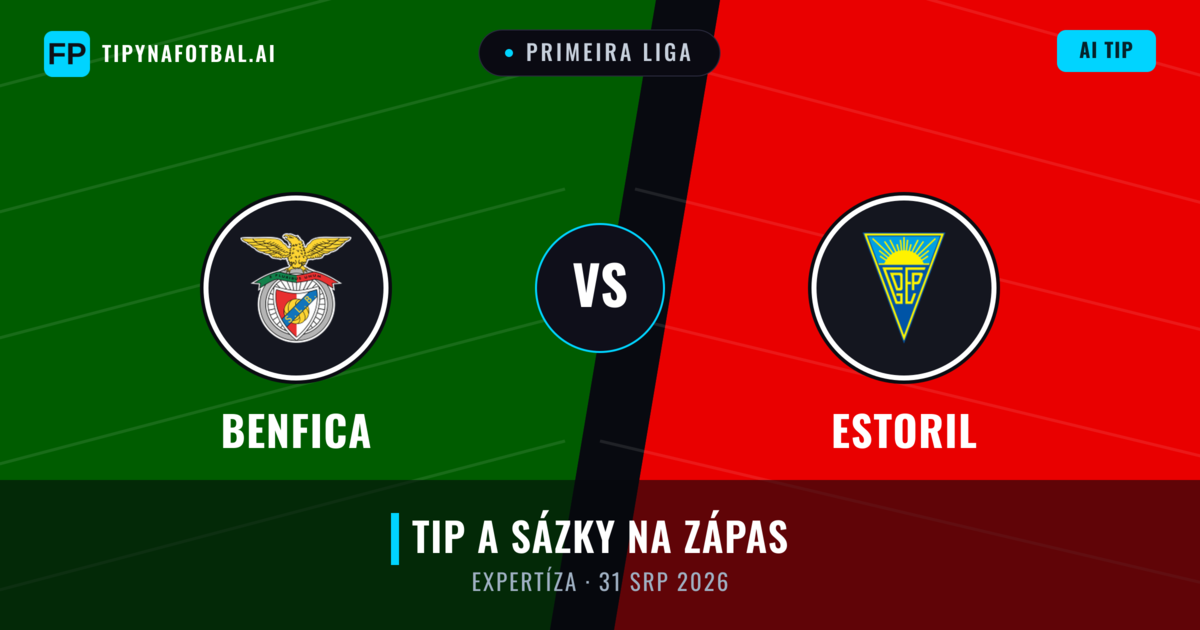 Benfica vs Estoril — předpověď a náhled zápasu