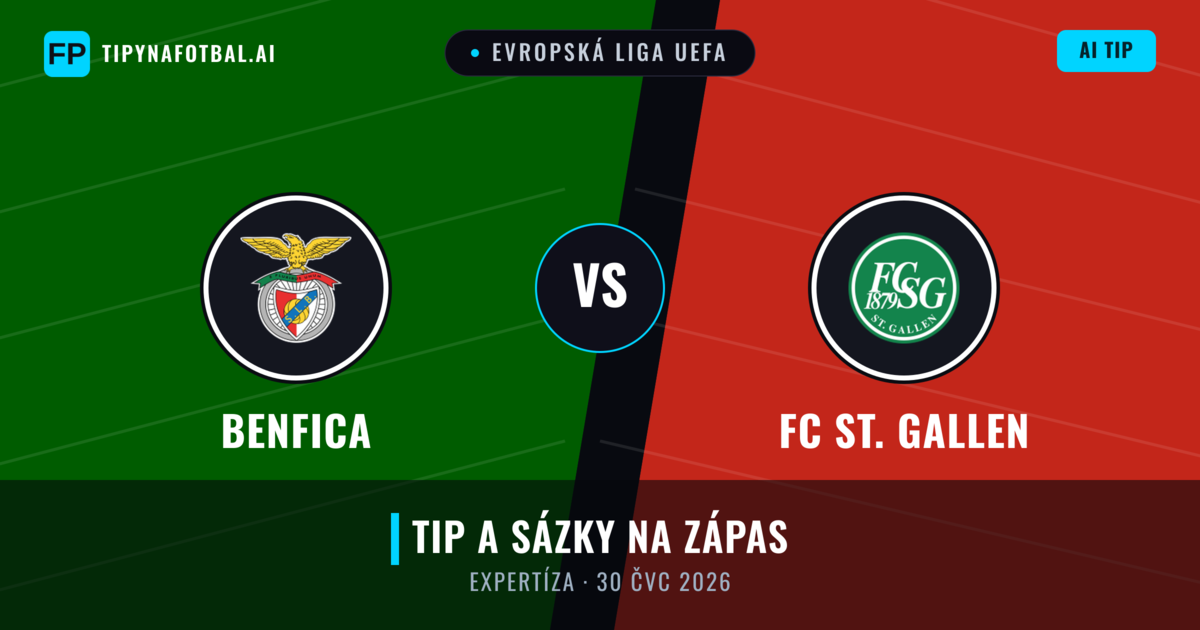 Benfica vs FC St. Gallen — předpověď a náhled zápasu
