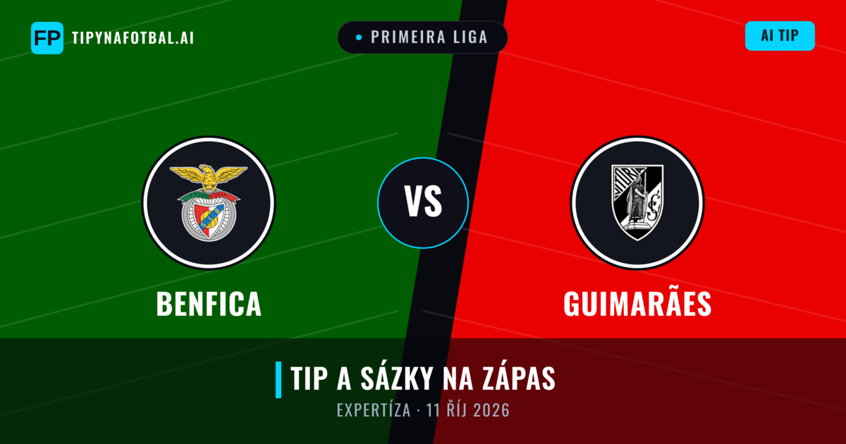 Benfica vs Guimarães — předpověď a náhled zápasu