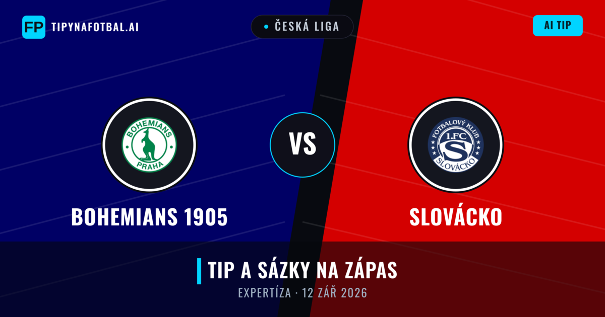 Bohemians 1905 vs Slovácko — předpověď a náhled zápasu