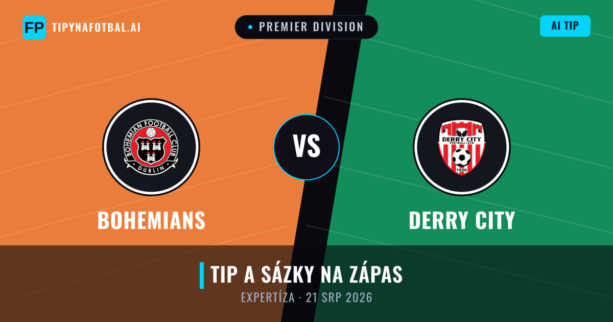 Bohemians vs Derry City — předpověď a náhled zápasu