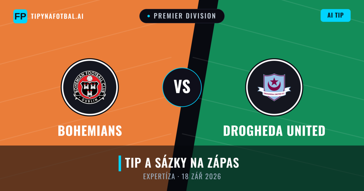Bohemians vs Drogheda United — předpověď a náhled zápasu