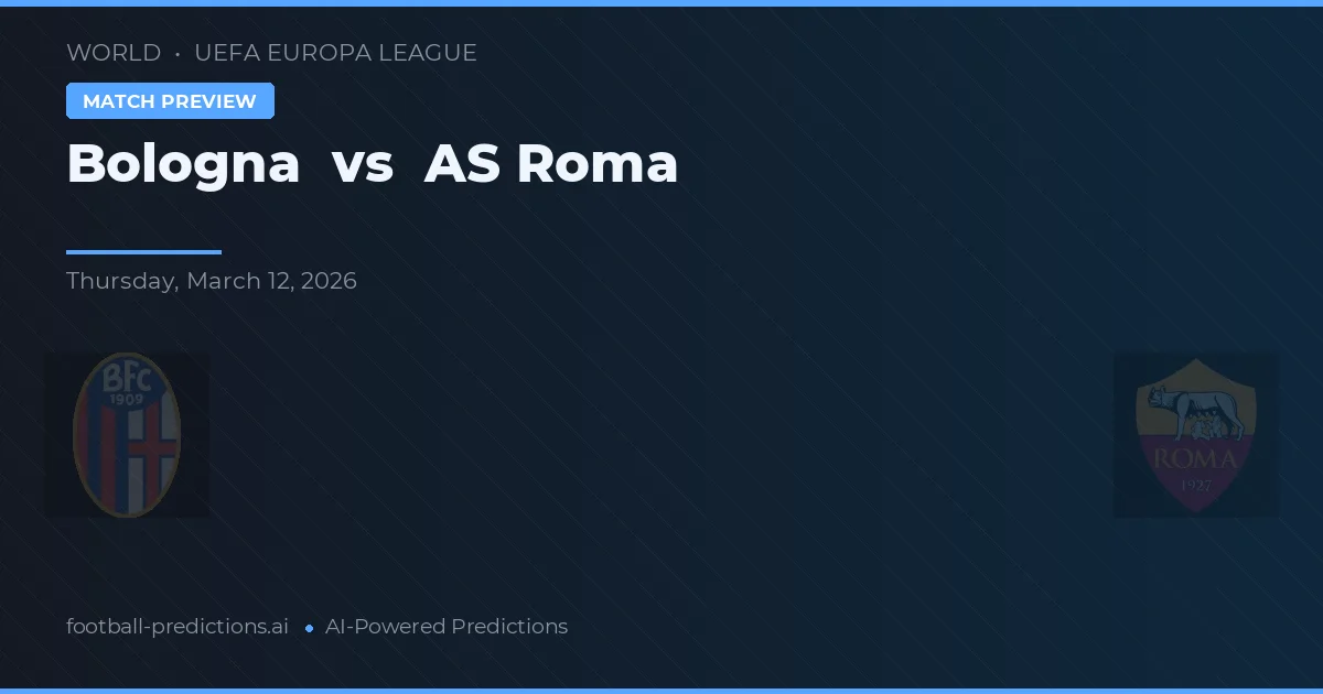 Bologna vs AS Řím — předpověď a náhled zápasu