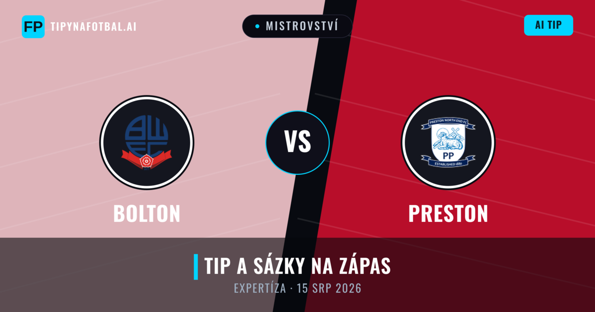 Bolton vs Preston — předpověď a náhled zápasu