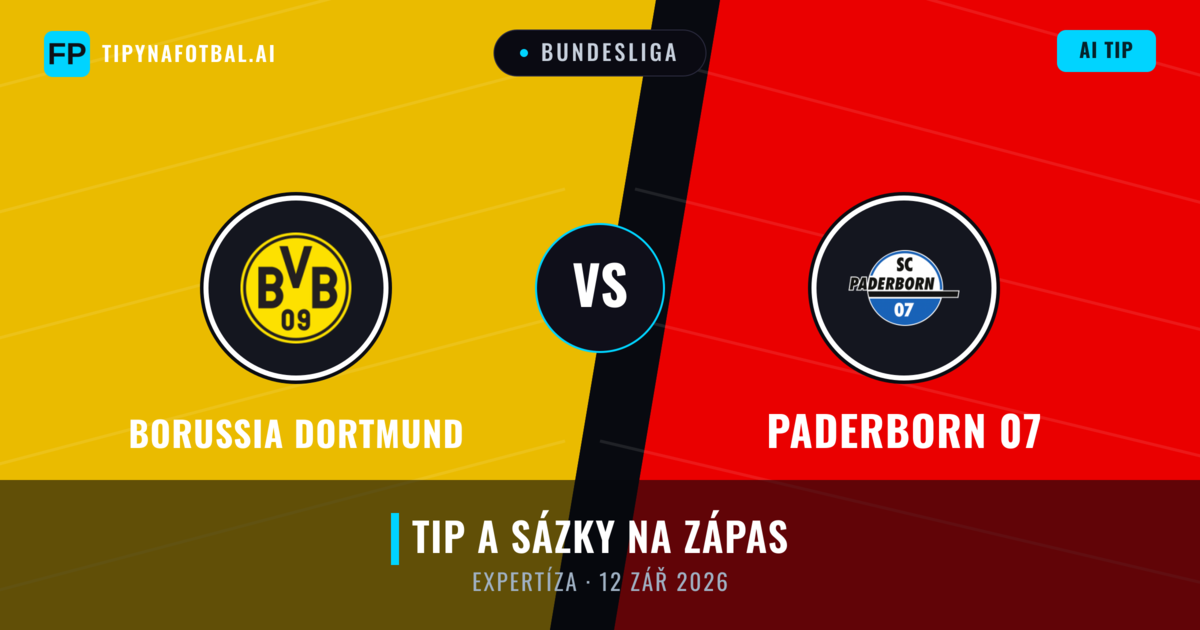 Borussia Dortmund vs Paderborn 07 — předpověď a náhled zápasu