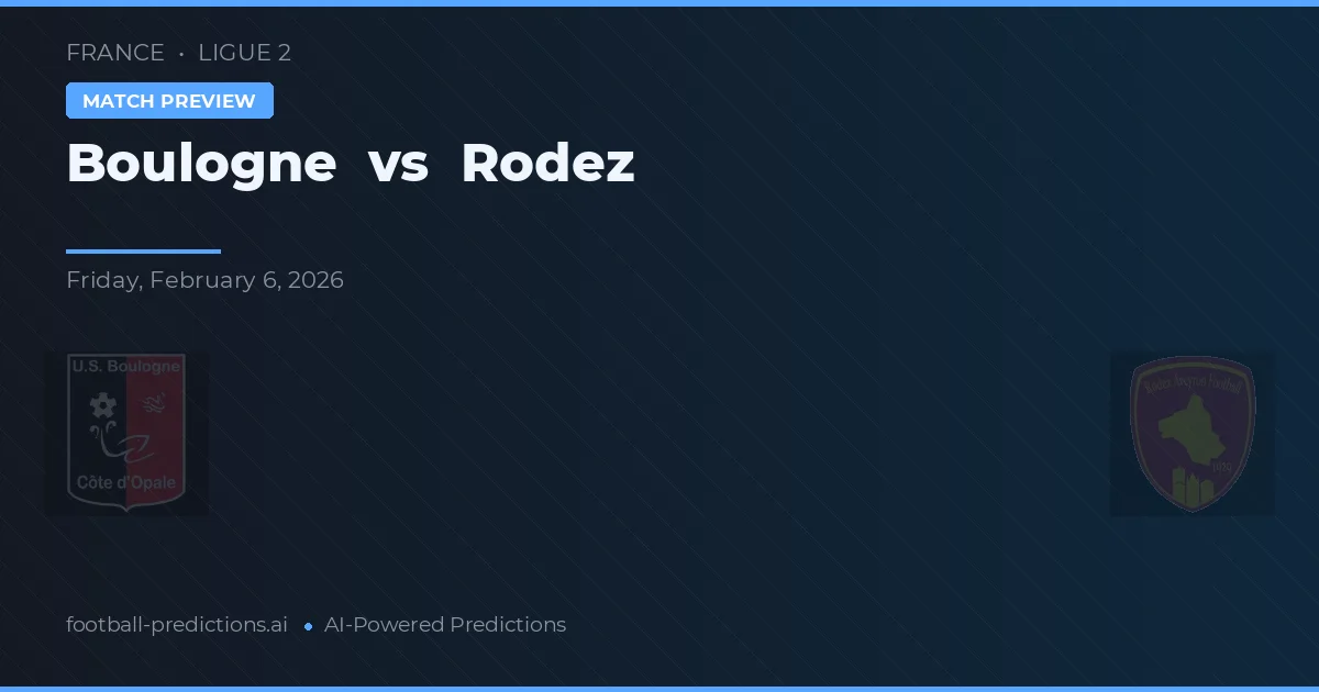 Boulogne vs Rodez — předpověď a náhled zápasu