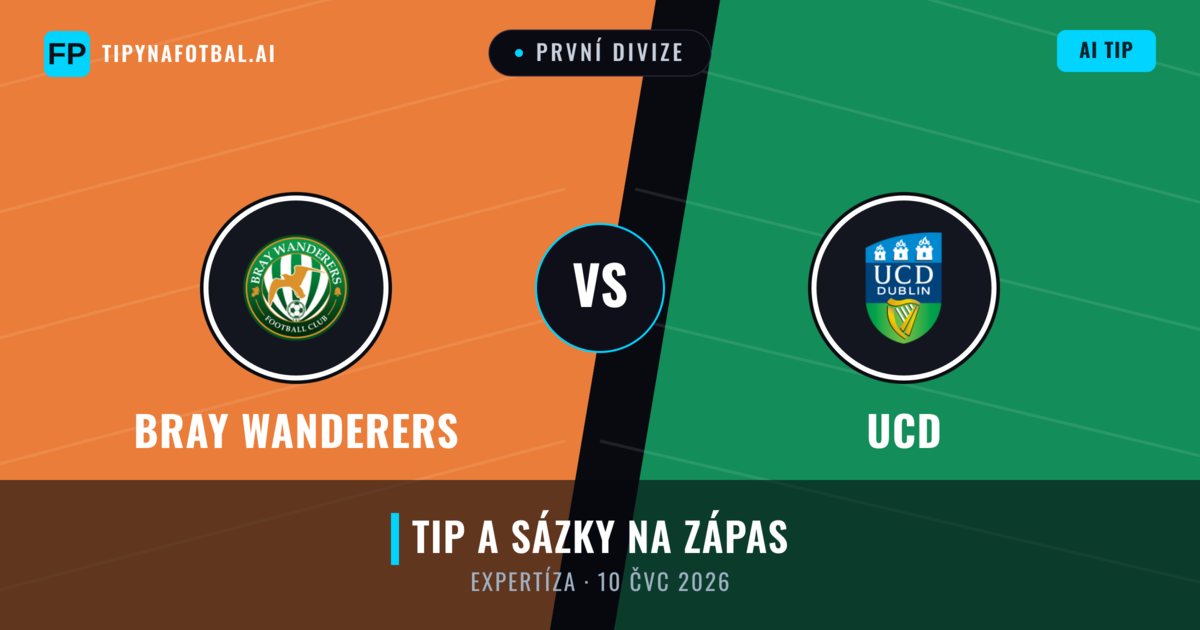 Bray Wanderers vs UCD — předpověď a náhled zápasu