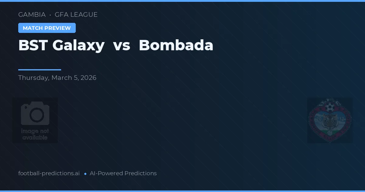 BST Galaxy vs Bombada — předpověď a náhled zápasu